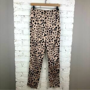 Nasty Gal Satin Animal Pants